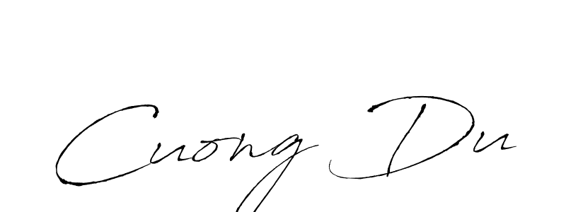 You should practise on your own different ways (Antro_Vectra) to write your name (Cuong Du) in signature. don't let someone else do it for you. Cuong Du signature style 6 images and pictures png