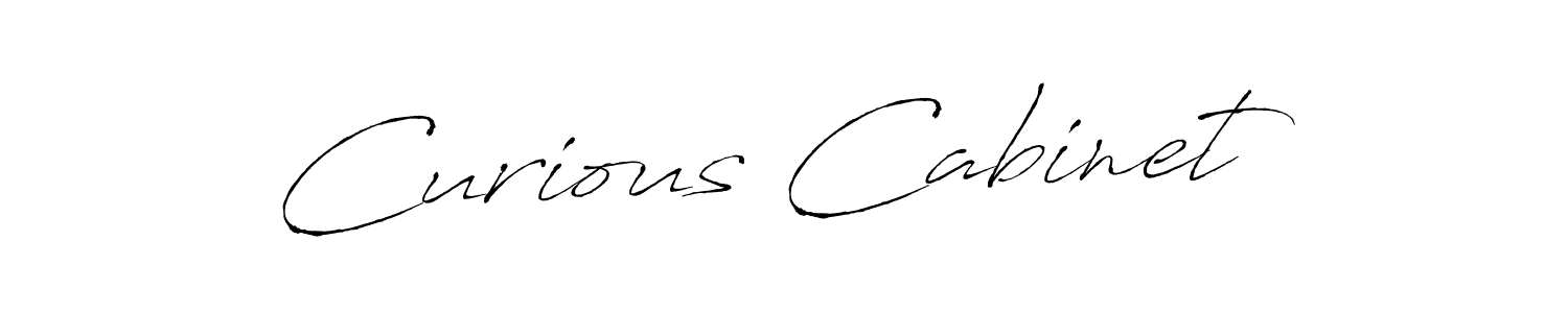 Once you've used our free online signature maker to create your best signature Antro_Vectra style, it's time to enjoy all of the benefits that Curious Cabinet name signing documents. Curious Cabinet signature style 6 images and pictures png