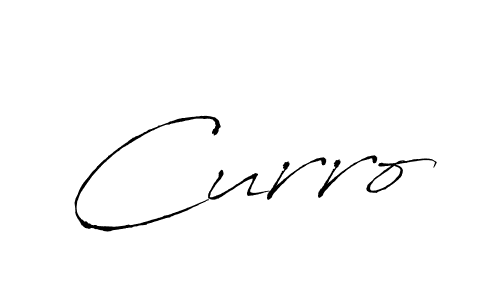 You should practise on your own different ways (Antro_Vectra) to write your name (Curro) in signature. don't let someone else do it for you. Curro signature style 6 images and pictures png