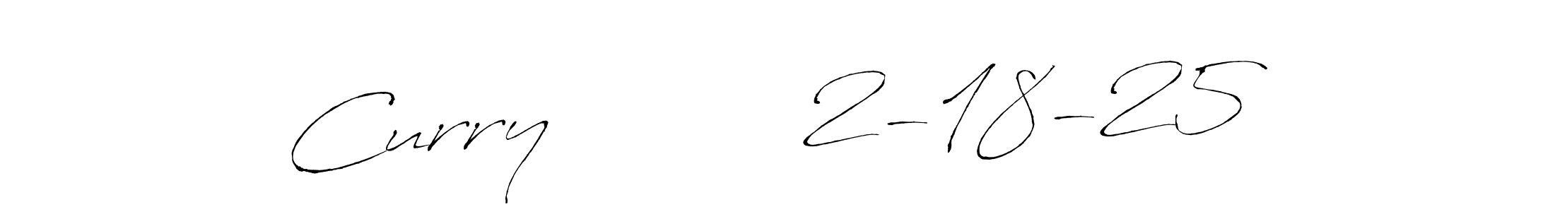 Once you've used our free online signature maker to create your best signature Antro_Vectra style, it's time to enjoy all of the benefits that Curry          2-18-25 name signing documents. Curry          2-18-25 signature style 6 images and pictures png