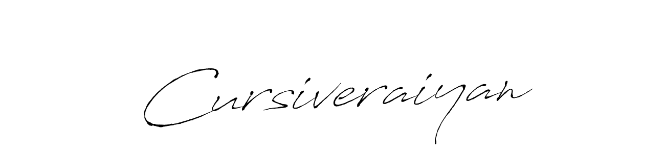 Make a beautiful signature design for name Cursiveraiyan. With this signature (Antro_Vectra) style, you can create a handwritten signature for free. Cursiveraiyan signature style 6 images and pictures png