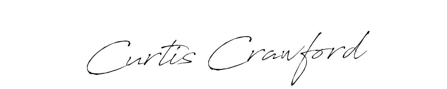 Make a beautiful signature design for name Curtis Crawford. With this signature (Antro_Vectra) style, you can create a handwritten signature for free. Curtis Crawford signature style 6 images and pictures png