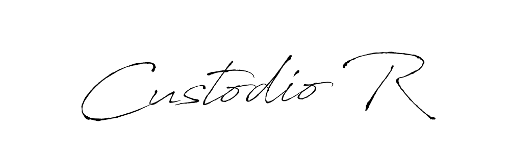 Make a beautiful signature design for name Custodio R. Use this online signature maker to create a handwritten signature for free. Custodio R signature style 6 images and pictures png