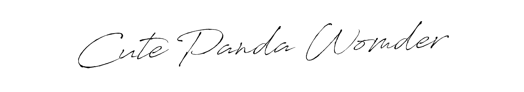 if you are searching for the best signature style for your name Cute Panda Womder. so please give up your signature search. here we have designed multiple signature styles  using Antro_Vectra. Cute Panda Womder signature style 6 images and pictures png
