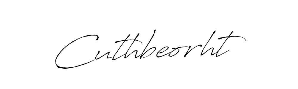 Antro_Vectra is a professional signature style that is perfect for those who want to add a touch of class to their signature. It is also a great choice for those who want to make their signature more unique. Get Cuthbeorht name to fancy signature for free. Cuthbeorht signature style 6 images and pictures png