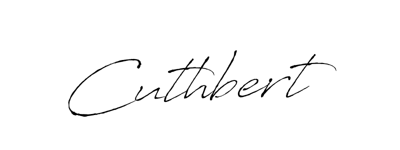 You should practise on your own different ways (Antro_Vectra) to write your name (Cuthbert) in signature. don't let someone else do it for you. Cuthbert signature style 6 images and pictures png