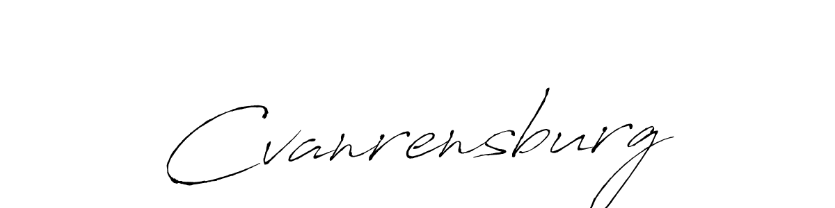 The best way (Antro_Vectra) to make a short signature is to pick only two or three words in your name. The name Cvanrensburg include a total of six letters. For converting this name. Cvanrensburg signature style 6 images and pictures png