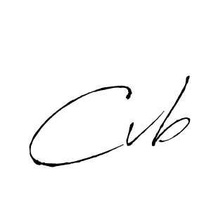 You should practise on your own different ways (Antro_Vectra) to write your name (Cvb) in signature. don't let someone else do it for you. Cvb signature style 6 images and pictures png