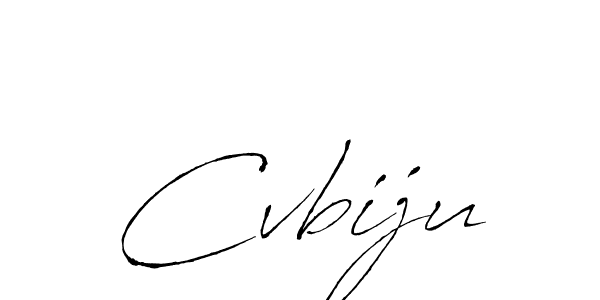 Create a beautiful signature design for name Cvbiju. With this signature (Antro_Vectra) fonts, you can make a handwritten signature for free. Cvbiju signature style 6 images and pictures png