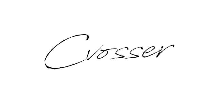 Use a signature maker to create a handwritten signature online. With this signature software, you can design (Antro_Vectra) your own signature for name Cvosser. Cvosser signature style 6 images and pictures png