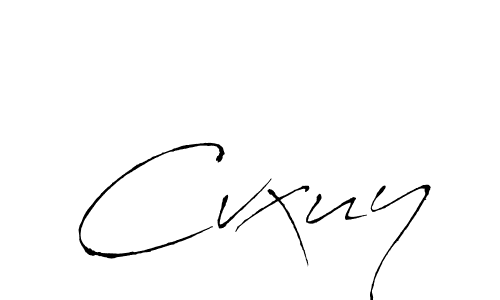 How to make Cvxuy signature? Antro_Vectra is a professional autograph style. Create handwritten signature for Cvxuy name. Cvxuy signature style 6 images and pictures png