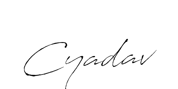 Here are the top 10 professional signature styles for the name Cyadav. These are the best autograph styles you can use for your name. Cyadav signature style 6 images and pictures png