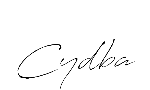 Design your own signature with our free online signature maker. With this signature software, you can create a handwritten (Antro_Vectra) signature for name Cydba. Cydba signature style 6 images and pictures png