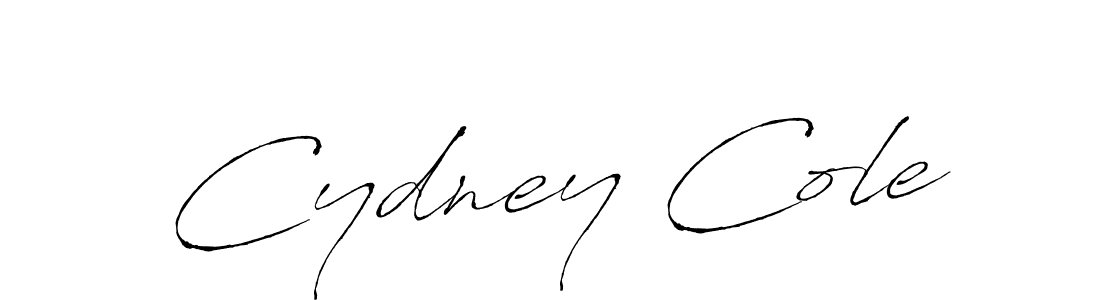 The best way (Antro_Vectra) to make a short signature is to pick only two or three words in your name. The name Cydney Cole include a total of six letters. For converting this name. Cydney Cole signature style 6 images and pictures png