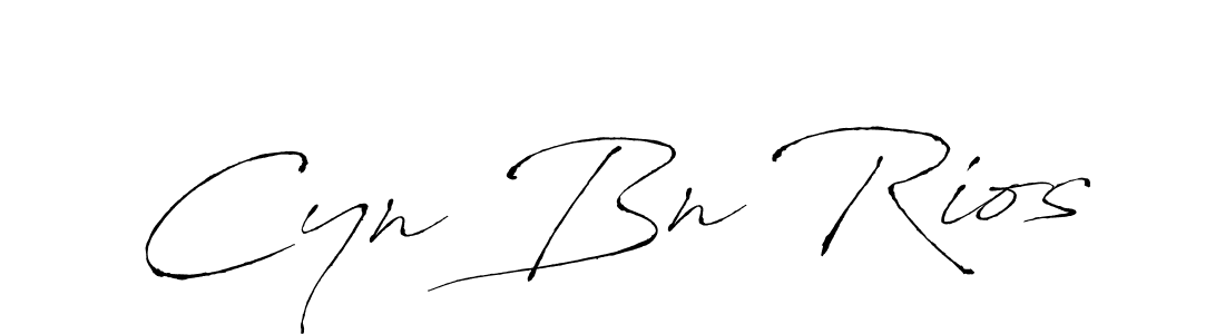 You should practise on your own different ways (Antro_Vectra) to write your name (Cyn Bn Rios) in signature. don't let someone else do it for you. Cyn Bn Rios signature style 6 images and pictures png