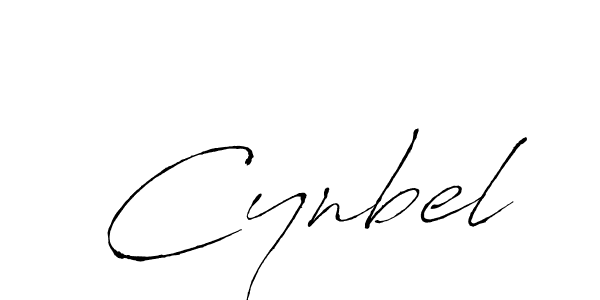 Use a signature maker to create a handwritten signature online. With this signature software, you can design (Antro_Vectra) your own signature for name Cynbel. Cynbel signature style 6 images and pictures png