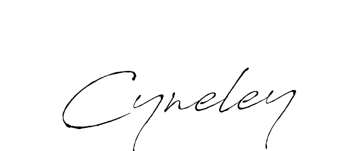 Design your own signature with our free online signature maker. With this signature software, you can create a handwritten (Antro_Vectra) signature for name Cyneley. Cyneley signature style 6 images and pictures png