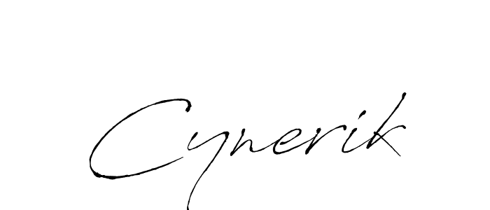 Once you've used our free online signature maker to create your best signature Antro_Vectra style, it's time to enjoy all of the benefits that Cynerik name signing documents. Cynerik signature style 6 images and pictures png