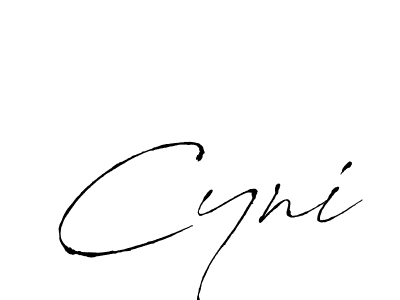Similarly Antro_Vectra is the best handwritten signature design. Signature creator online .You can use it as an online autograph creator for name Cyni. Cyni signature style 6 images and pictures png