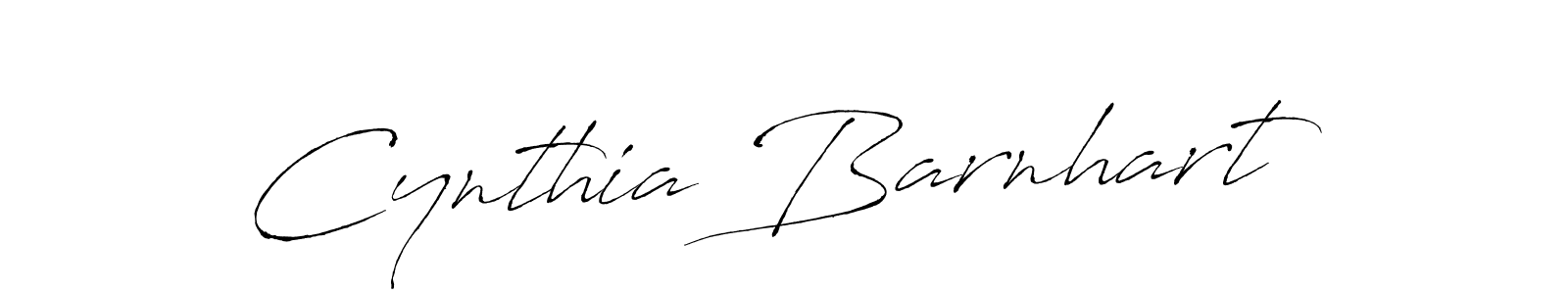 Make a beautiful signature design for name Cynthia Barnhart. With this signature (Antro_Vectra) style, you can create a handwritten signature for free. Cynthia Barnhart signature style 6 images and pictures png