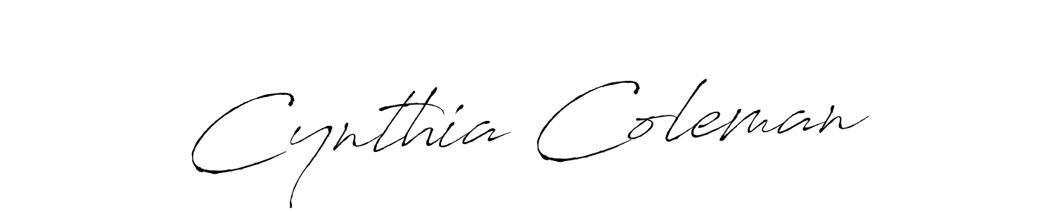 Once you've used our free online signature maker to create your best signature Antro_Vectra style, it's time to enjoy all of the benefits that Cynthia Coleman name signing documents. Cynthia Coleman signature style 6 images and pictures png