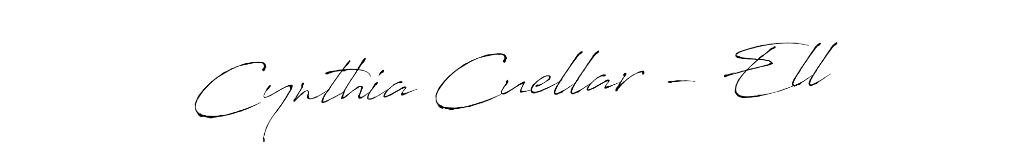 Make a short Cynthia Cuellar - Ell signature style. Manage your documents anywhere anytime using Antro_Vectra. Create and add eSignatures, submit forms, share and send files easily. Cynthia Cuellar - Ell signature style 6 images and pictures png