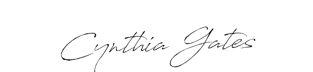 Use a signature maker to create a handwritten signature online. With this signature software, you can design (Antro_Vectra) your own signature for name Cynthia Gates. Cynthia Gates signature style 6 images and pictures png
