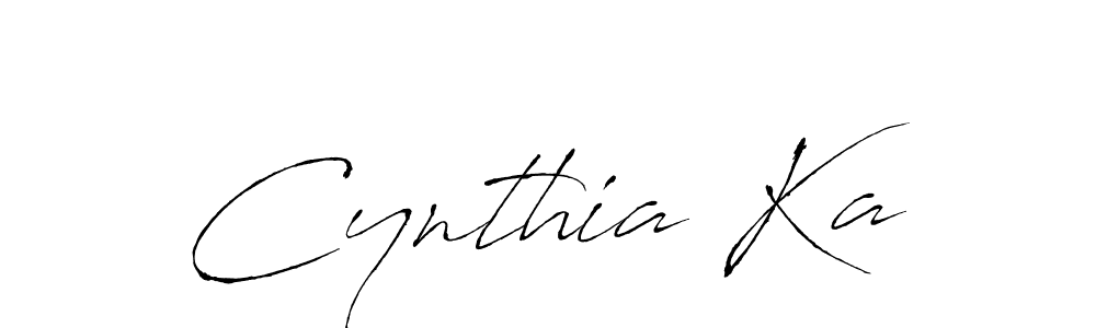 It looks lik you need a new signature style for name Cynthia Ka. Design unique handwritten (Antro_Vectra) signature with our free signature maker in just a few clicks. Cynthia Ka signature style 6 images and pictures png