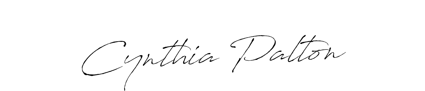 Make a beautiful signature design for name Cynthia Palton. With this signature (Antro_Vectra) style, you can create a handwritten signature for free. Cynthia Palton signature style 6 images and pictures png