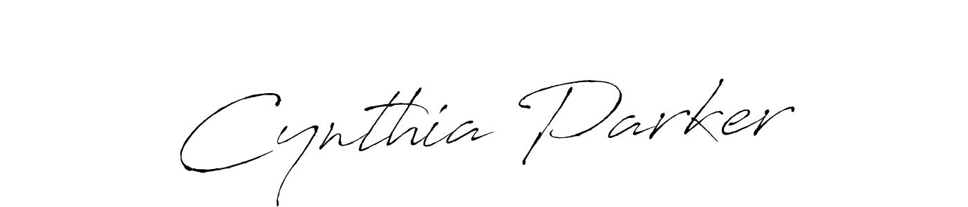 Use a signature maker to create a handwritten signature online. With this signature software, you can design (Antro_Vectra) your own signature for name Cynthia Parker. Cynthia Parker signature style 6 images and pictures png