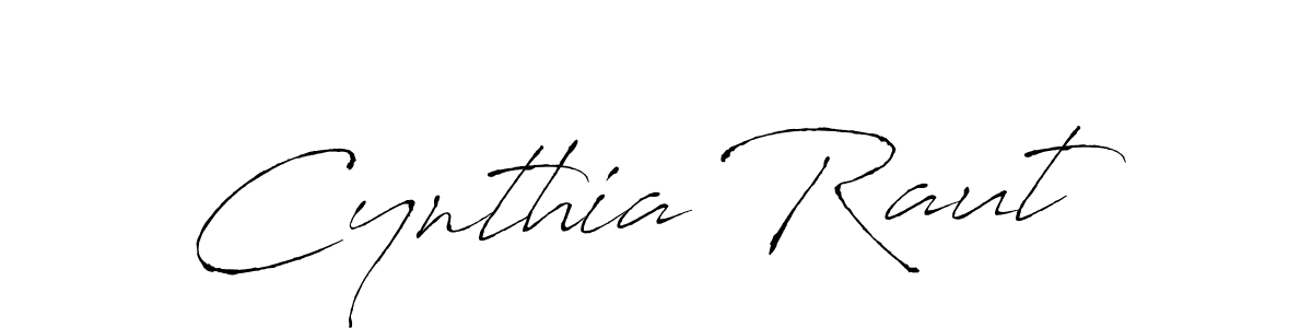 You should practise on your own different ways (Antro_Vectra) to write your name (Cynthia Raut) in signature. don't let someone else do it for you. Cynthia Raut signature style 6 images and pictures png