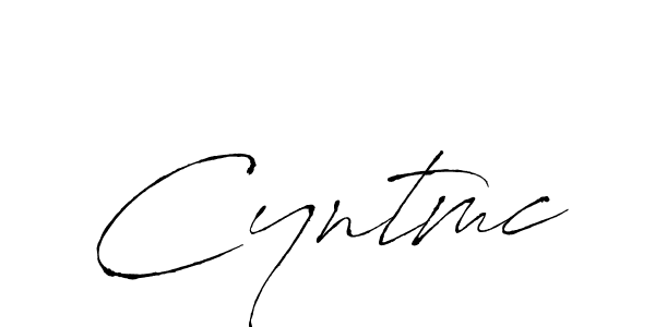 Make a beautiful signature design for name Cyntmc. Use this online signature maker to create a handwritten signature for free. Cyntmc signature style 6 images and pictures png