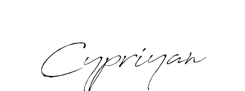 The best way (Antro_Vectra) to make a short signature is to pick only two or three words in your name. The name Cypriyan include a total of six letters. For converting this name. Cypriyan signature style 6 images and pictures png
