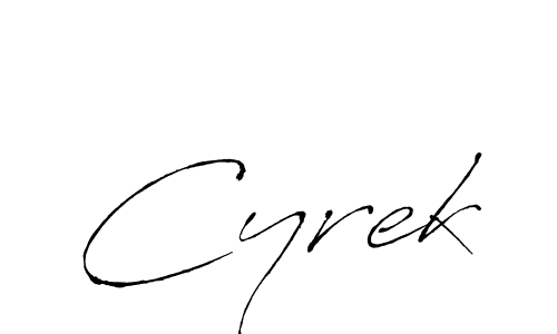 Here are the top 10 professional signature styles for the name Cyrek. These are the best autograph styles you can use for your name. Cyrek signature style 6 images and pictures png