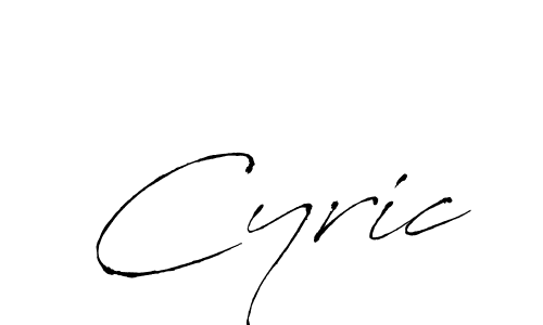 Also we have Cyric name is the best signature style. Create professional handwritten signature collection using Antro_Vectra autograph style. Cyric signature style 6 images and pictures png