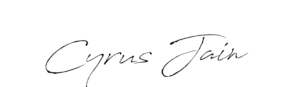 Make a beautiful signature design for name Cyrus Jain. Use this online signature maker to create a handwritten signature for free. Cyrus Jain signature style 6 images and pictures png