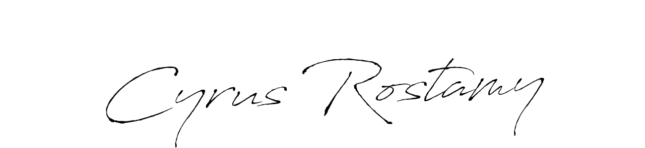 How to Draw Cyrus Rostamy signature style? Antro_Vectra is a latest design signature styles for name Cyrus Rostamy. Cyrus Rostamy signature style 6 images and pictures png