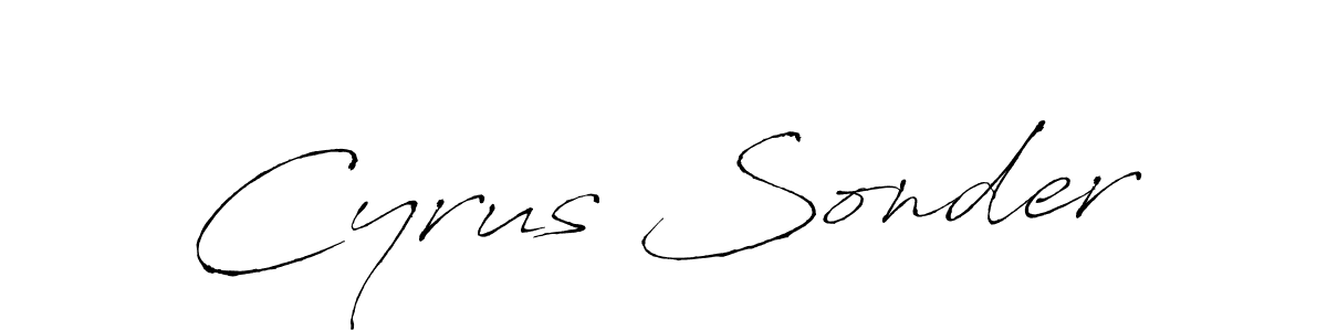 How to Draw Cyrus Sonder signature style? Antro_Vectra is a latest design signature styles for name Cyrus Sonder. Cyrus Sonder signature style 6 images and pictures png