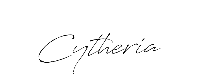 Create a beautiful signature design for name Cytheria. With this signature (Antro_Vectra) fonts, you can make a handwritten signature for free. Cytheria signature style 6 images and pictures png