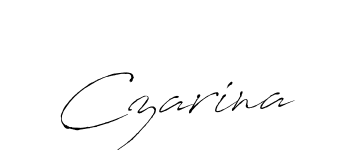 How to make Czarina signature? Antro_Vectra is a professional autograph style. Create handwritten signature for Czarina name. Czarina signature style 6 images and pictures png