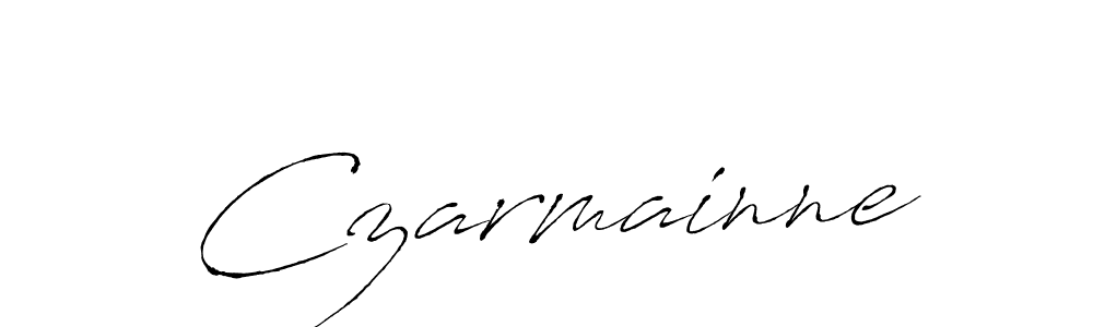Here are the top 10 professional signature styles for the name Czarmainne. These are the best autograph styles you can use for your name. Czarmainne signature style 6 images and pictures png