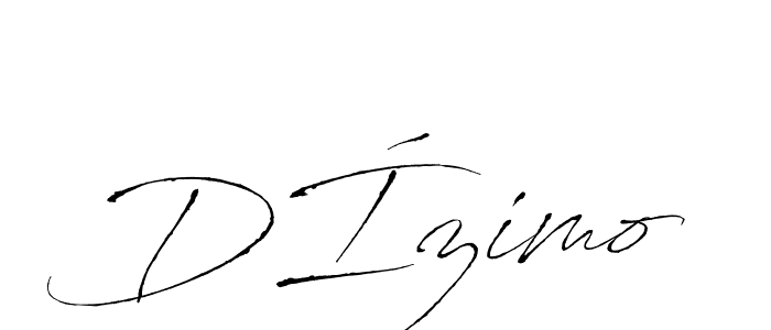 Make a beautiful signature design for name DÍzimo. With this signature (Antro_Vectra) style, you can create a handwritten signature for free. DÍzimo signature style 6 images and pictures png