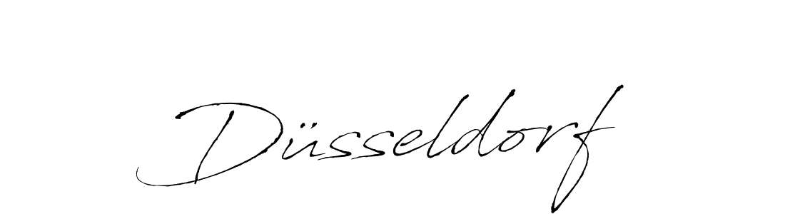 How to make Düsseldorf name signature. Use Antro_Vectra style for creating short signs online. This is the latest handwritten sign. Düsseldorf signature style 6 images and pictures png