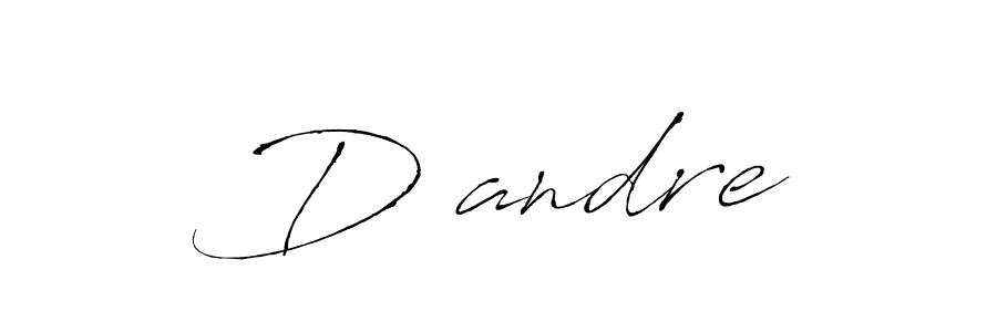 Create a beautiful signature design for name D’andre. With this signature (Antro_Vectra) fonts, you can make a handwritten signature for free. D’andre signature style 6 images and pictures png