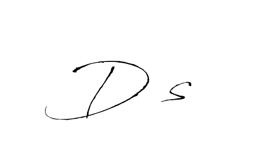 How to Draw D❤s signature style? Antro_Vectra is a latest design signature styles for name D❤s. D❤s signature style 6 images and pictures png