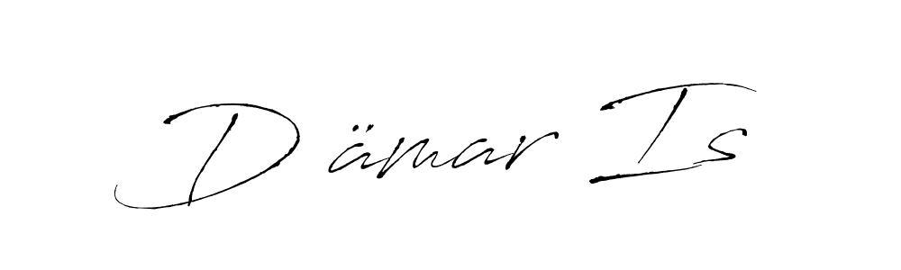 Make a beautiful signature design for name D ämar Is. With this signature (Antro_Vectra) style, you can create a handwritten signature for free. D ämar Is signature style 6 images and pictures png