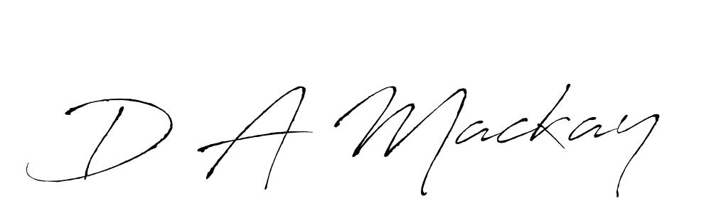 Use a signature maker to create a handwritten signature online. With this signature software, you can design (Antro_Vectra) your own signature for name D A Mackay. D A Mackay signature style 6 images and pictures png