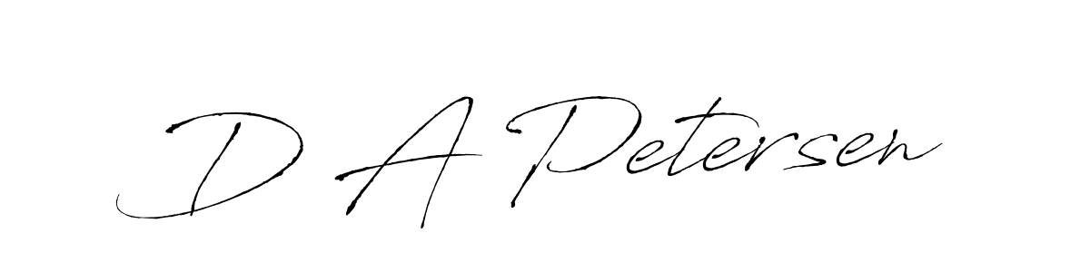 Also You can easily find your signature by using the search form. We will create D A Petersen name handwritten signature images for you free of cost using Antro_Vectra sign style. D A Petersen signature style 6 images and pictures png