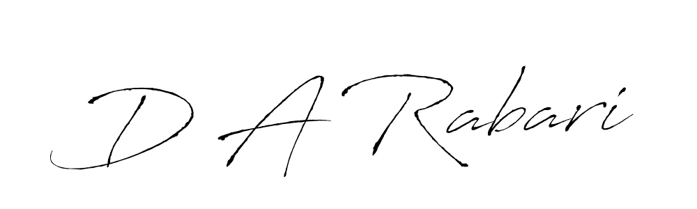 Best and Professional Signature Style for D A Rabari. Antro_Vectra Best Signature Style Collection. D A Rabari signature style 6 images and pictures png