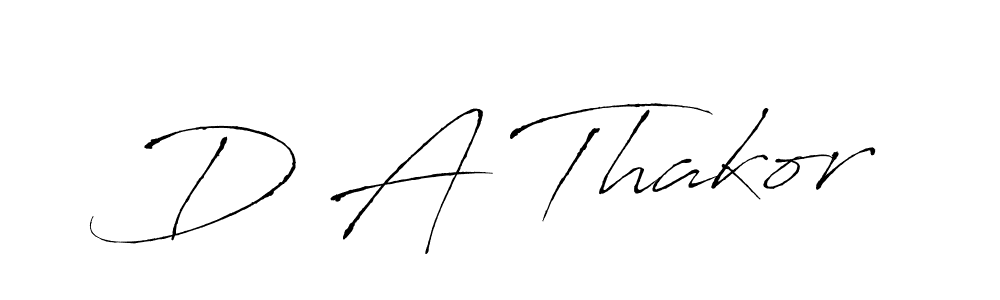 Here are the top 10 professional signature styles for the name D A Thakor. These are the best autograph styles you can use for your name. D A Thakor signature style 6 images and pictures png